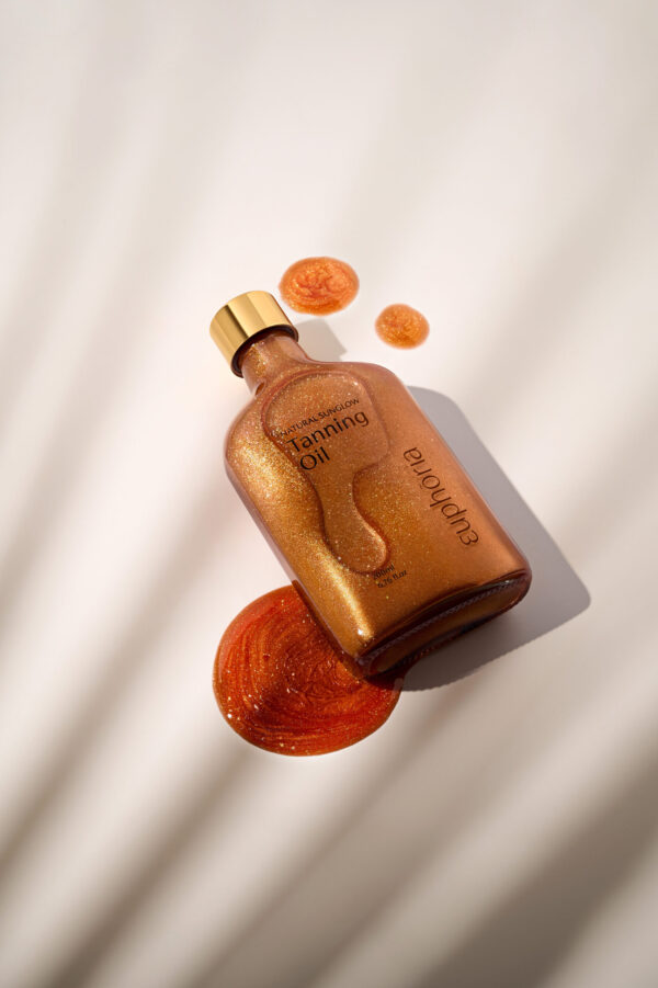 Euphoria Body Tanning Oil - Bronze Shimmer SUNGLOW · 100ml – Bild 3