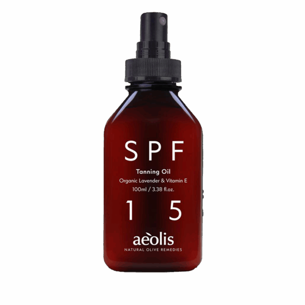 aeolis · Tanning Oil Lavender SPF 15 · 100ml