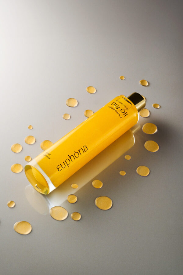Euphoria · Dry Oil Shimmering GOLDEN ESSENCE · 100ml – Bild 3